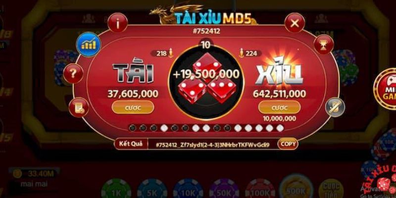 Tài Xỉu tại 33WIN có sức hút rất lớn đối với game thủ